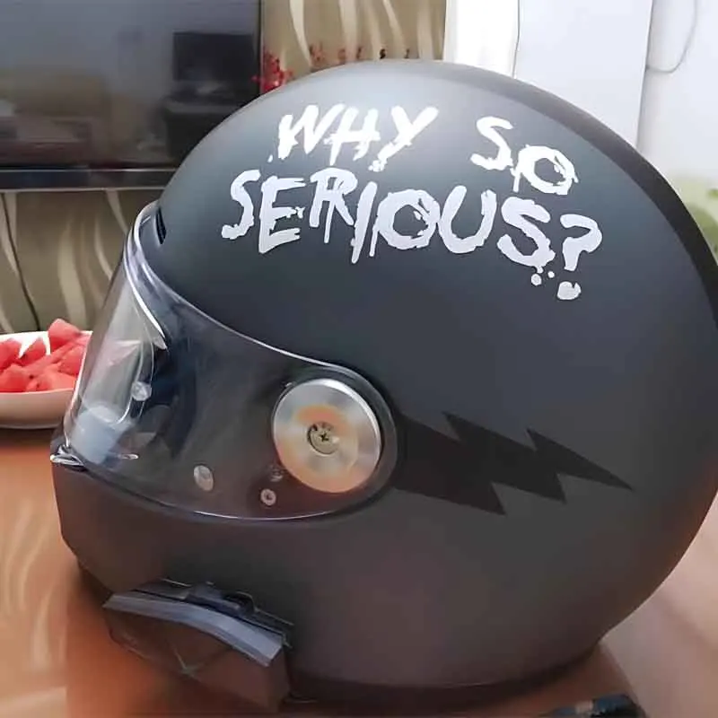 Car Accessories Joker - Why So Serious Joker Waterproof Vinyl