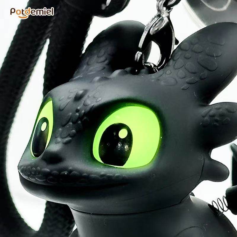 Car Accessories For Inside - Genuine Cute Glowing Toothless Car Interior