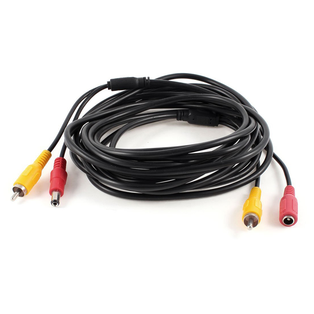 Car Accessories Online - 5M/10M/20M RCA Video AV DC Cáp