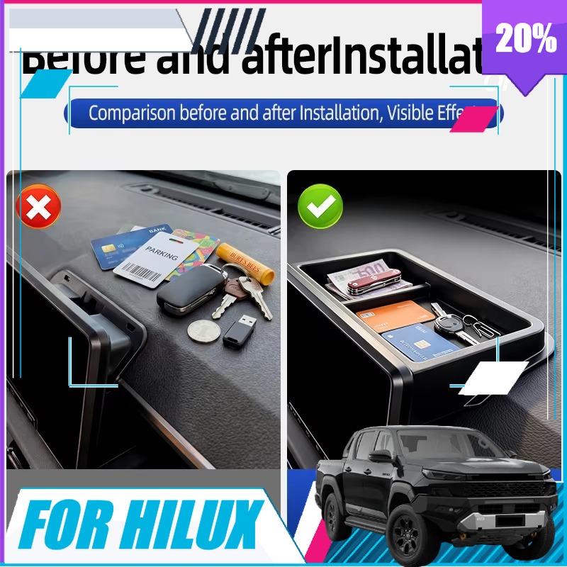 Car Seat Organizer - BOMP For Toyota Hilux SR SR5