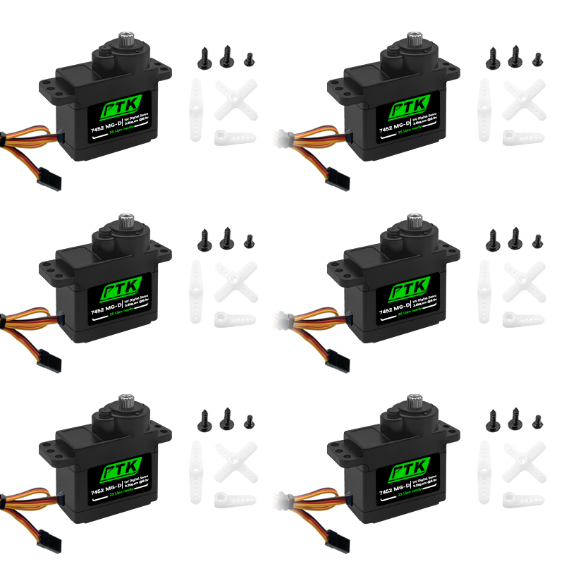 D.A.D Car Accessories - PTK 7452 MG-D 9g Digital Servo