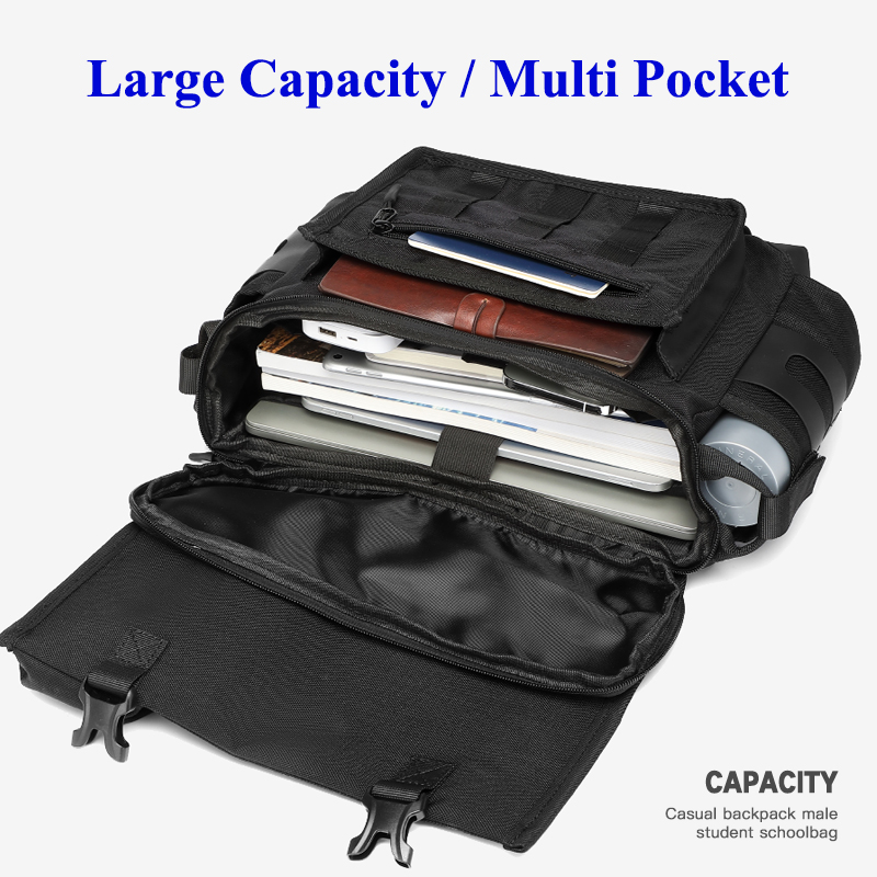 OZUKO Men Shoulder Bag Fashion - đánh giá và giá Car Accessories Gifts For Men