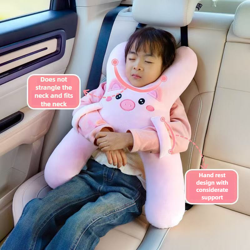 Car Neck Pillow with Seat Belt - đánh giá và giá Car Accessories Must Have