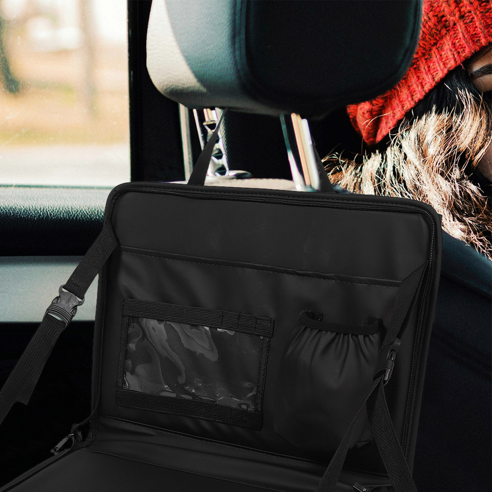 Car Steering Wheel Desk Foldab - đánh giá và giá Car Seat Organizer