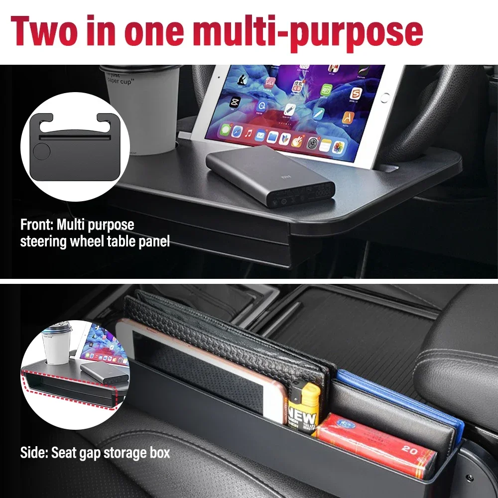 Multi-used Car Tray Laptop Des - đánh giá và giá Car Seat Organizer