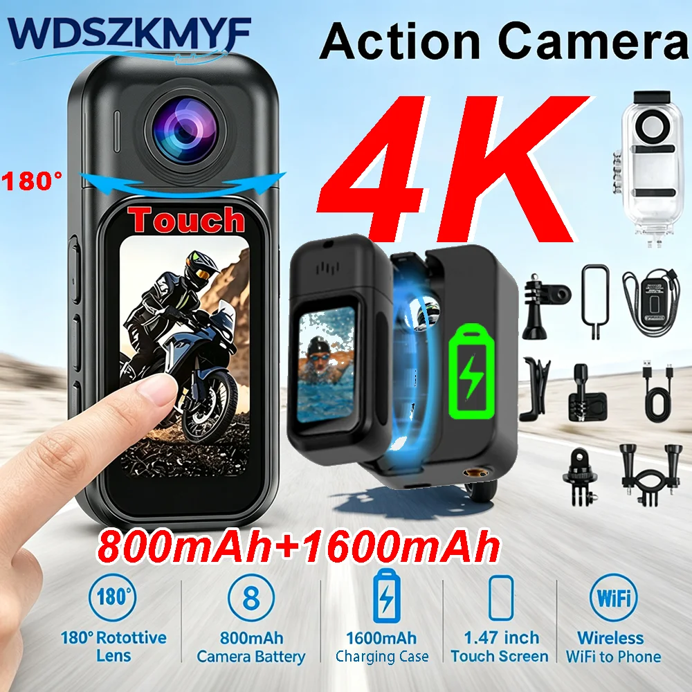 4K/1080P Mini WiFi Body Vlog C - đánh giá và giá Car Accessories Online