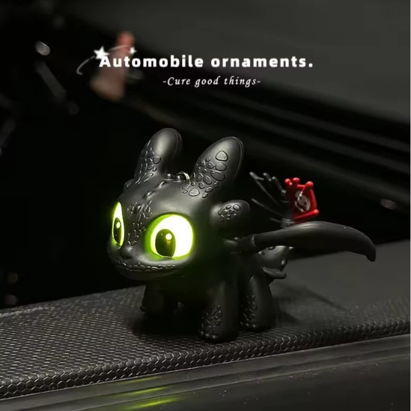 Genuine Cute Glowing Toothless - đánh giá và giá Car Accessories For Inside