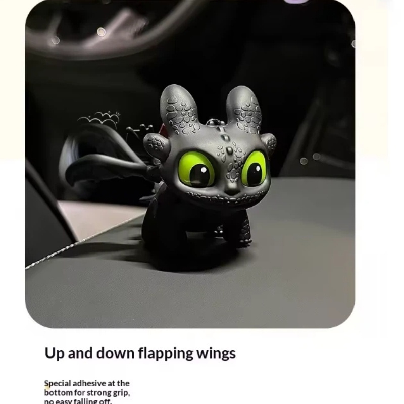 Genuine Cute Glowing Toothless - đánh giá và giá Car Accessories For Inside