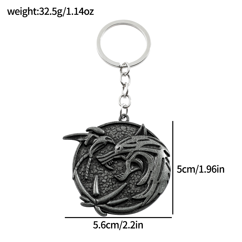 Vintage Wolf Head Keychain Gam - đánh giá và giá Car Accessories Gifts For Men