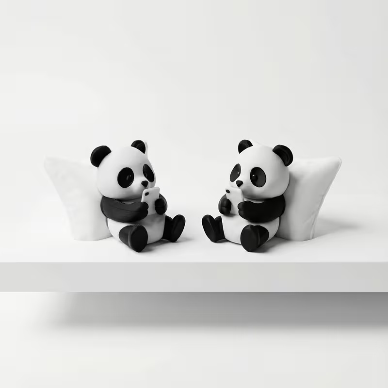 Panda Sculpture Ornament, Desk - đánh giá và giá Car Accessories Must Have