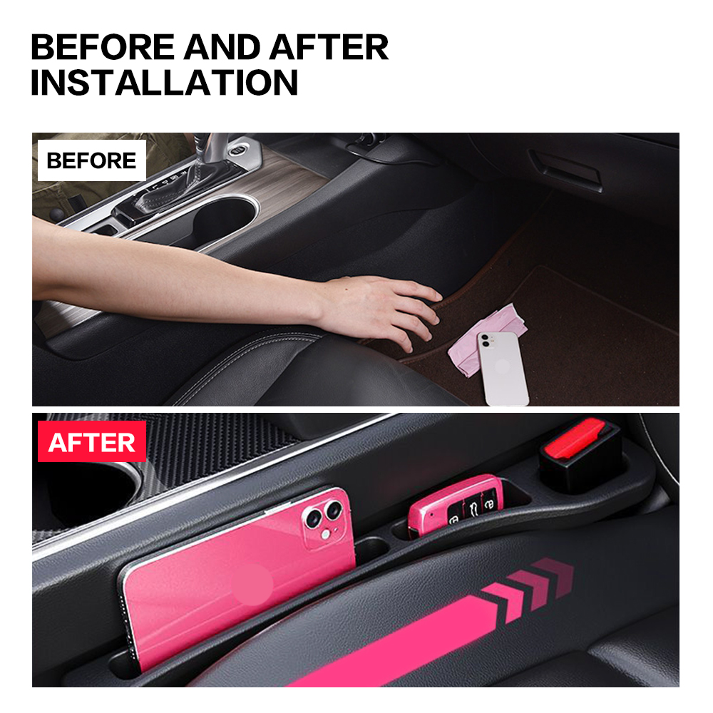 2PCS New Car Seat Gap Filler B - đánh giá và giá D.A.D Car Accessories