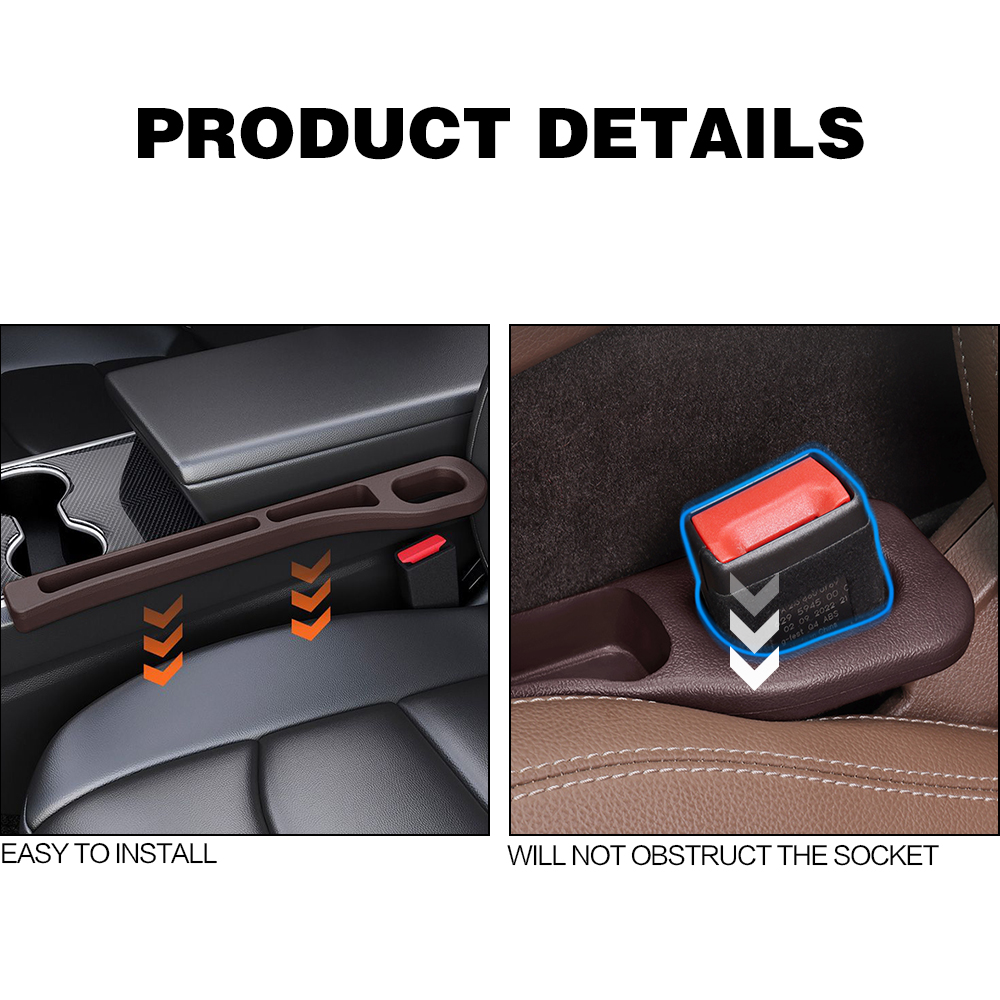 2PCS New Car Seat Gap Filler B - đánh giá và giá D.A.D Car Accessories