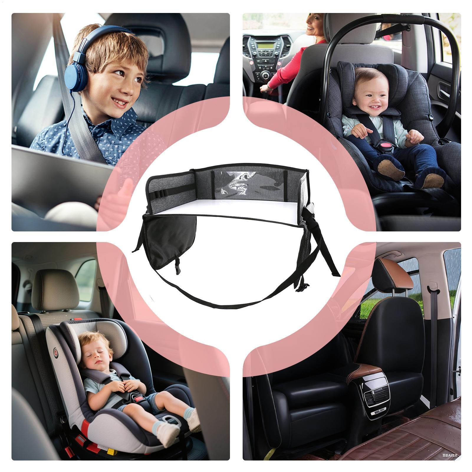 Kids Car Tray With Pocket Fold - đánh giá và giá Car Seat Organizer