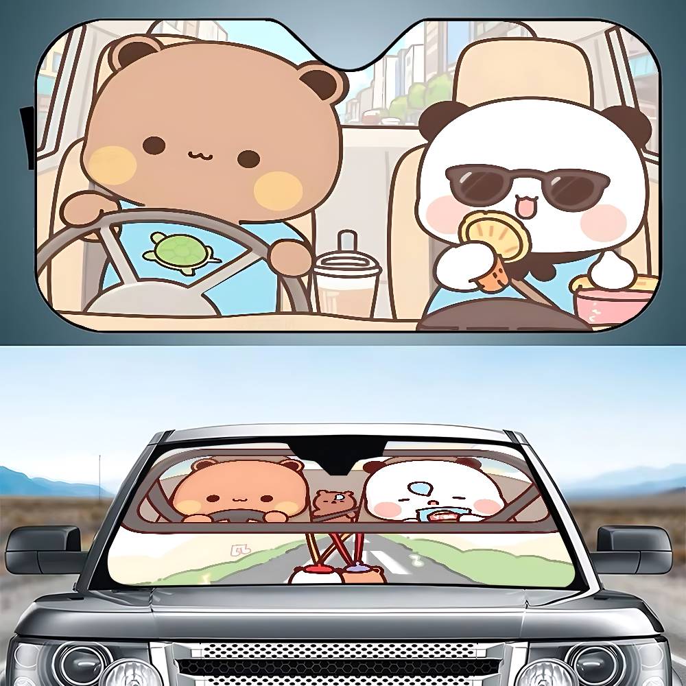 Cute D-Dudu Bubu Car Sunshade  - đánh giá và giá D.A.D Car Accessories