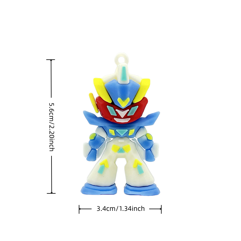 Gundam Silicone Keychain, Mini - đánh giá và giá Car Accessories Gifts For Men