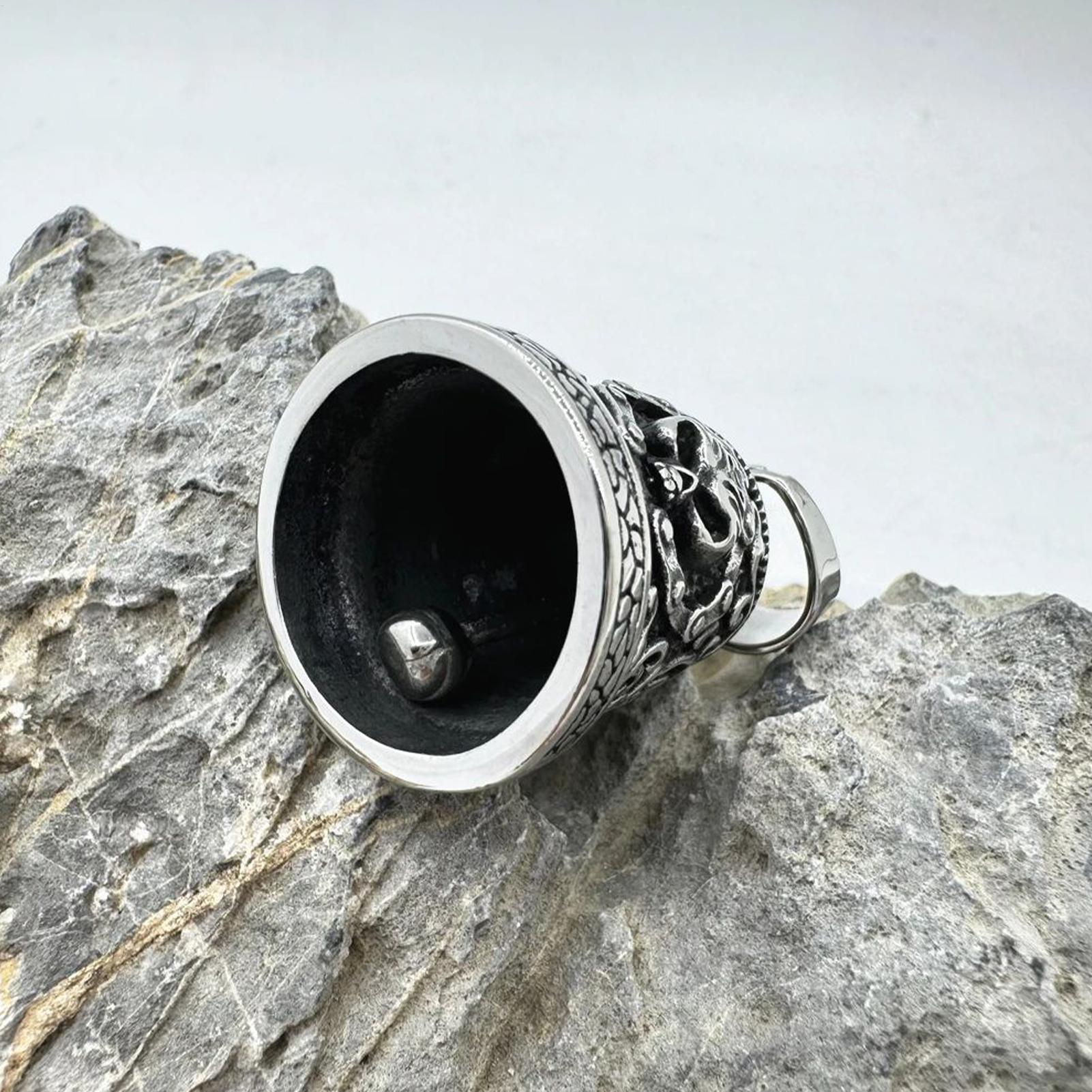 Skull Bell Charm Motorcycle Be - đánh giá và giá Car Accessories Gifts For Men