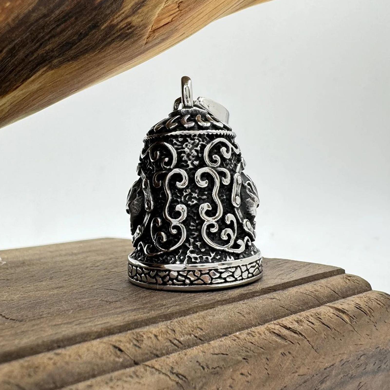 Skull Bell Charm Motorcycle Be - đánh giá và giá Car Accessories Gifts For Men
