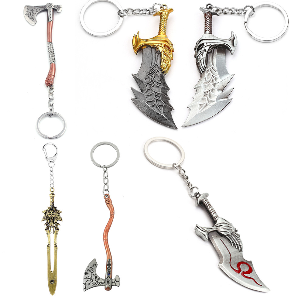 God of War 4 Kratos Sword Keyc - đánh giá và giá Car Accessories Gifts For Men