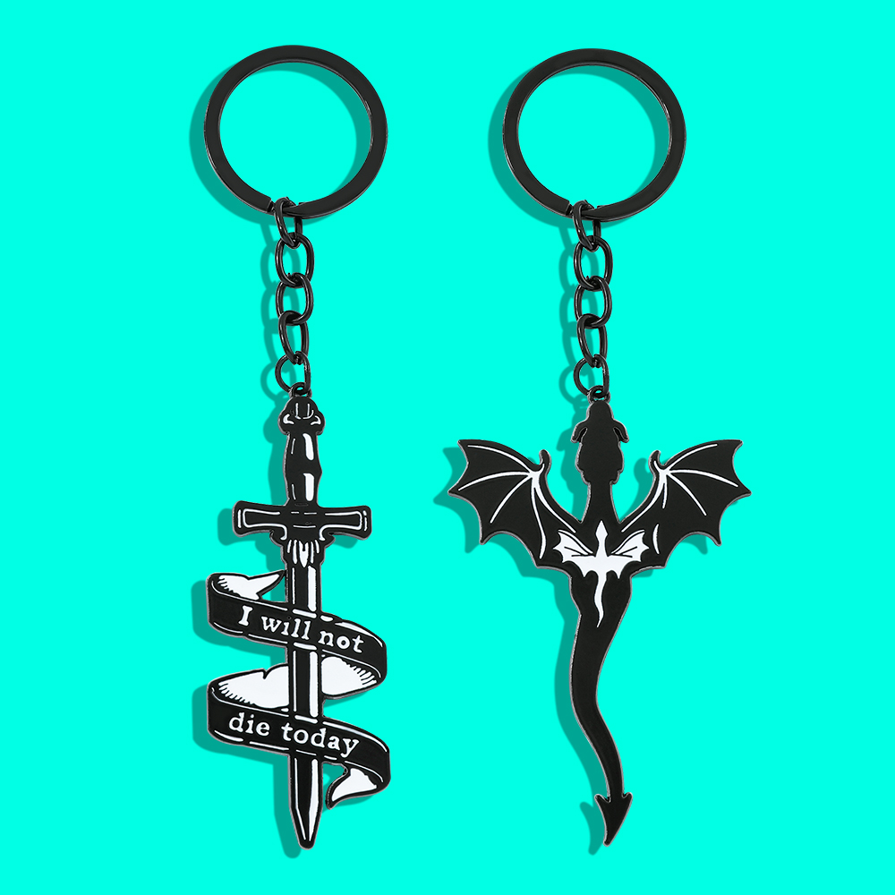 Fourth Wing Black Dragon Keych - đánh giá và giá Car Accessories Gifts For Men