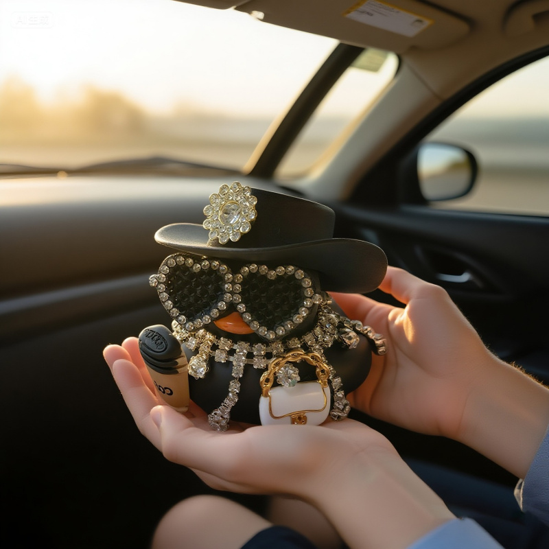1Set of Luxurious Design Duck  - đánh giá và giá Car Accessories Must Have