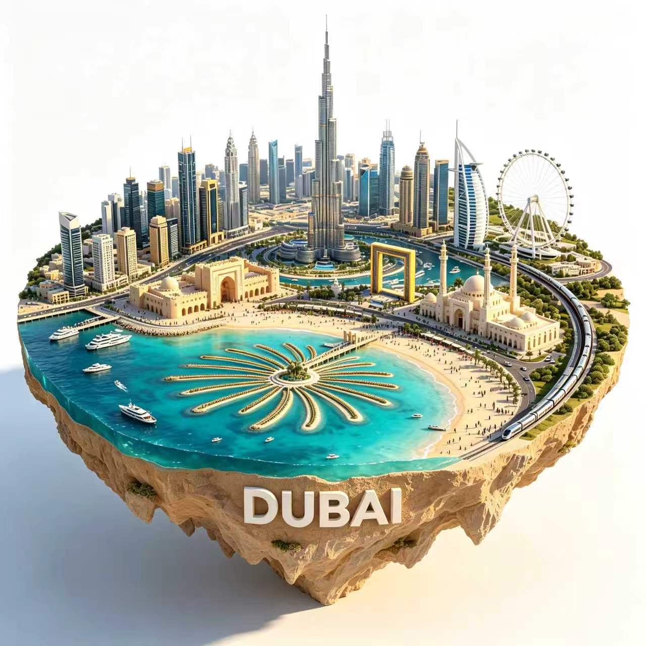 Dubai Fridge Magnets Metal All - đánh giá và giá Car Accessories Dubai