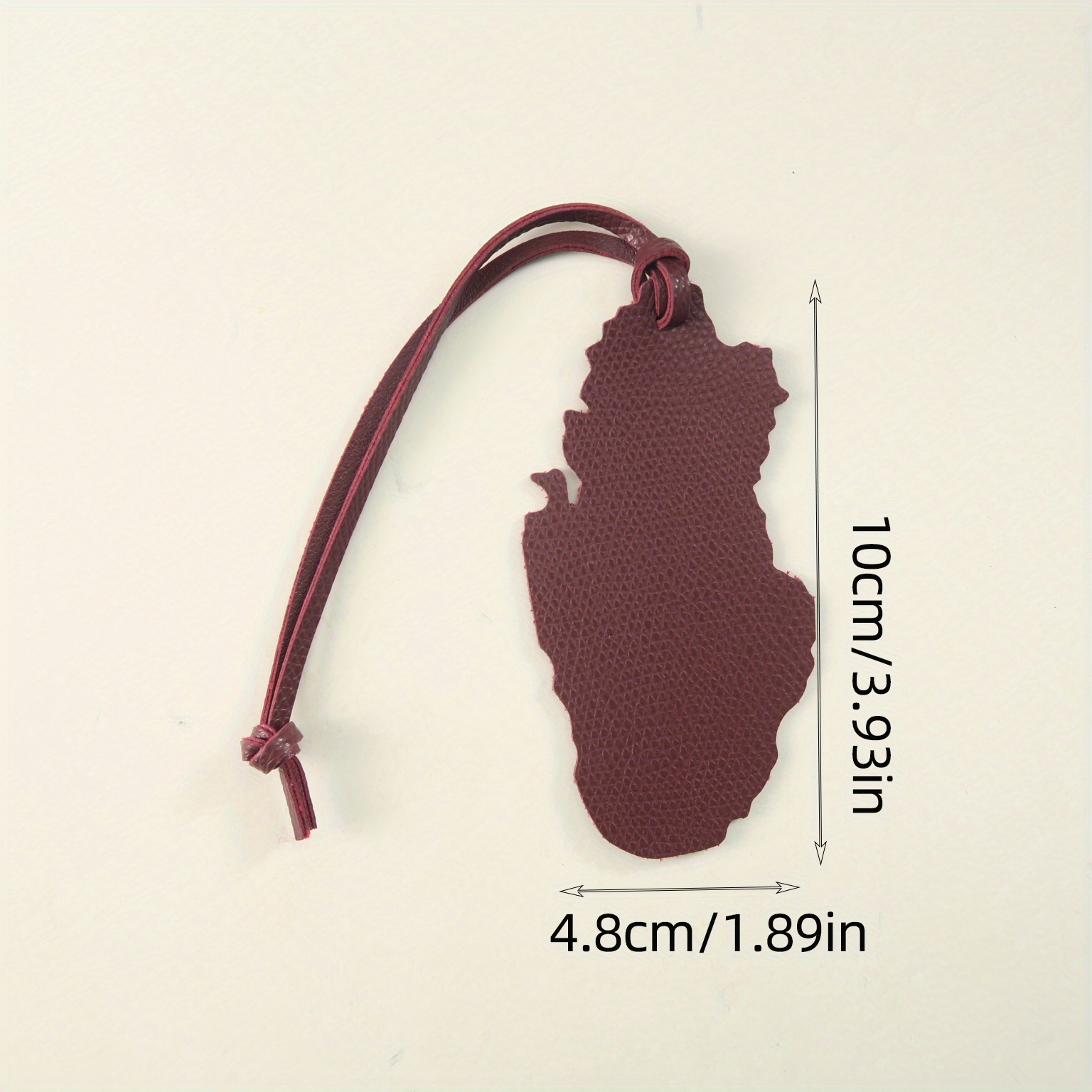 Qatar Map PU Leather Charm - E - đánh giá và giá Car Accessories Qatar