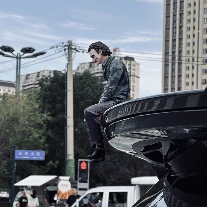 New Joker Heath Ledger Action  - đánh giá và giá Car Accessories Joker