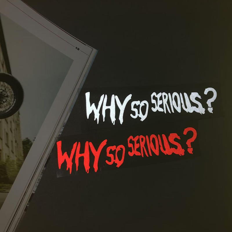 Why So Serious Decals Motorcyc - đánh giá và giá Car Accessories Joker