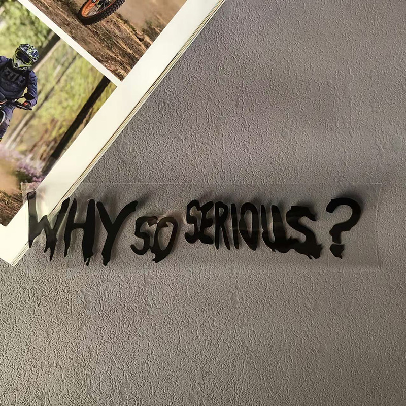 Why So Serious Decals Motorcyc - đánh giá và giá Car Accessories Joker