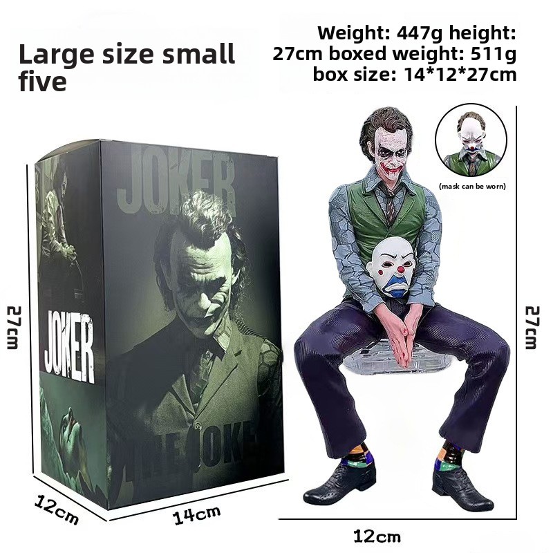 Roof Decoration Doll Base DIY  - đánh giá và giá Car Accessories Joker