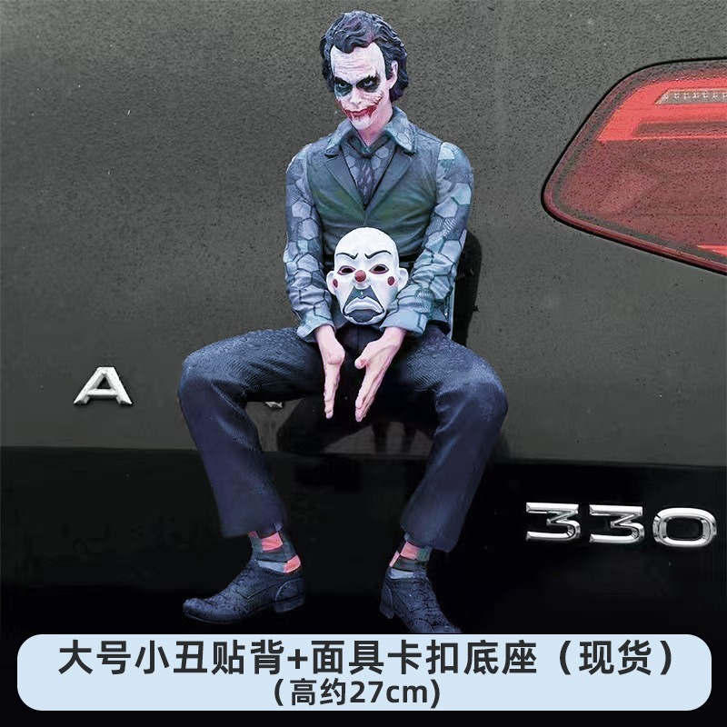 Roof Decoration Doll Base DIY  - đánh giá và giá Car Accessories Joker