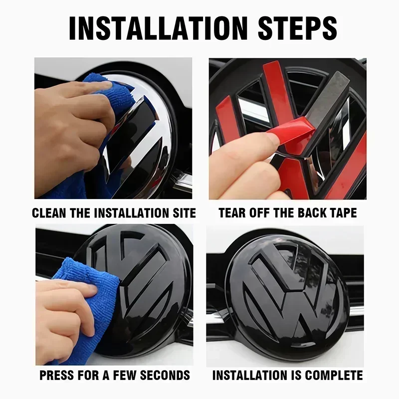 ABS 3D car front and rear badg - đánh giá và giá Car Accessories Quick Delivery