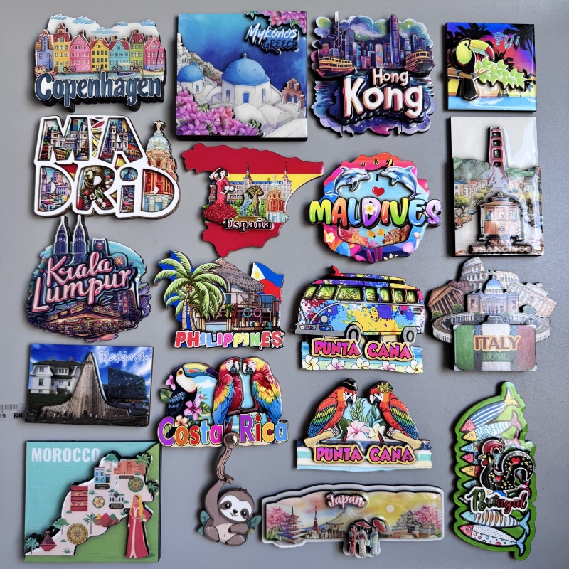Wood Fridge Magnets Denmark GR - đánh giá và giá Car Accessories Dubai