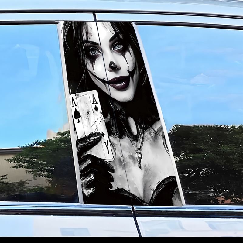 2pcs car B-pillar stickers Jok - đánh giá và giá Car Accessories Joker